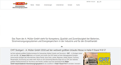 Desktop Screenshot of batterien-mueller.de