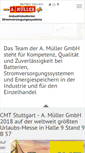 Mobile Screenshot of batterien-mueller.de
